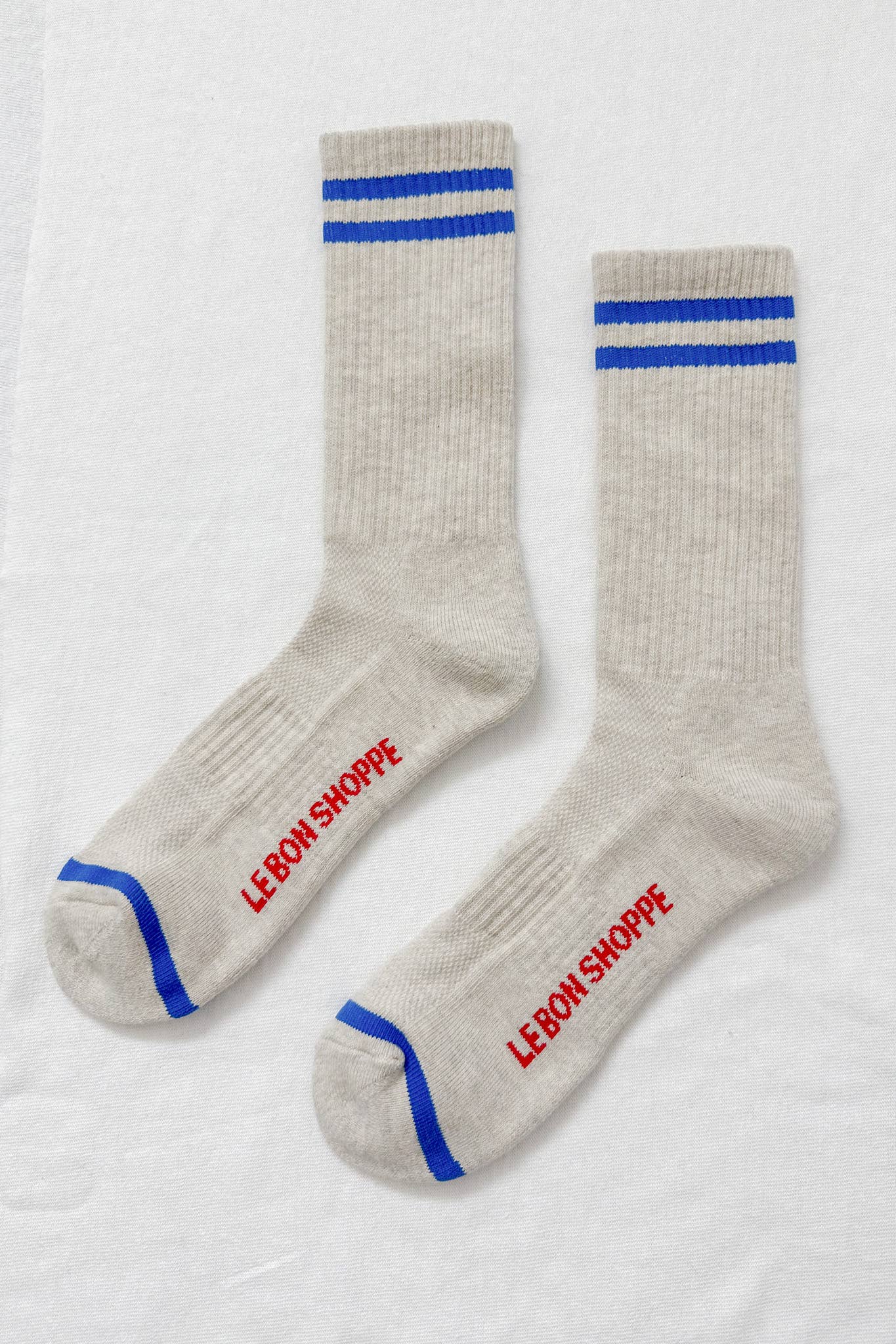 Extended Boyfriend Socks in Ice