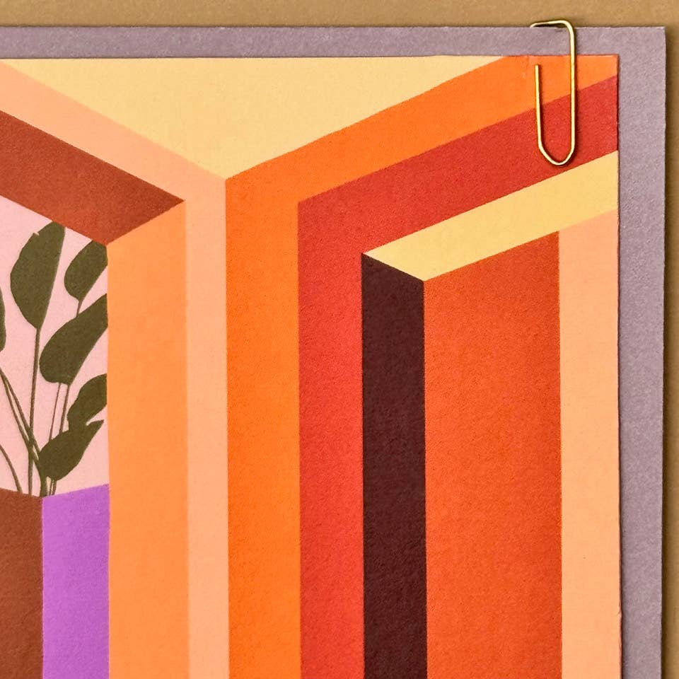 Steps Interior Greetings Card