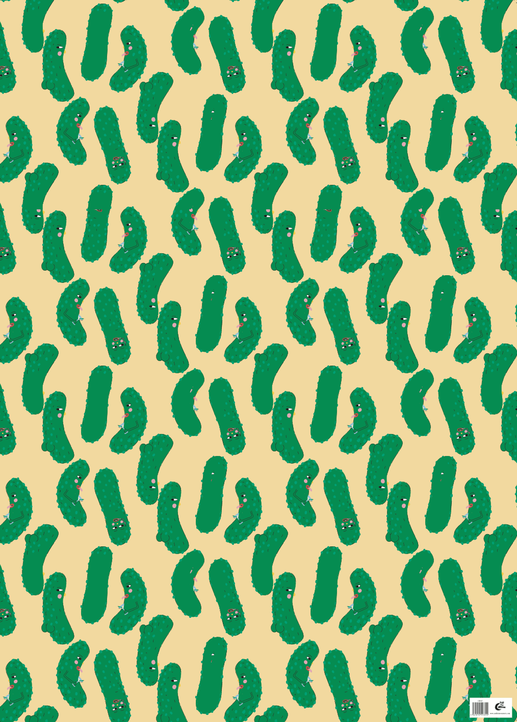 Pickles Gift Wrap Sheet