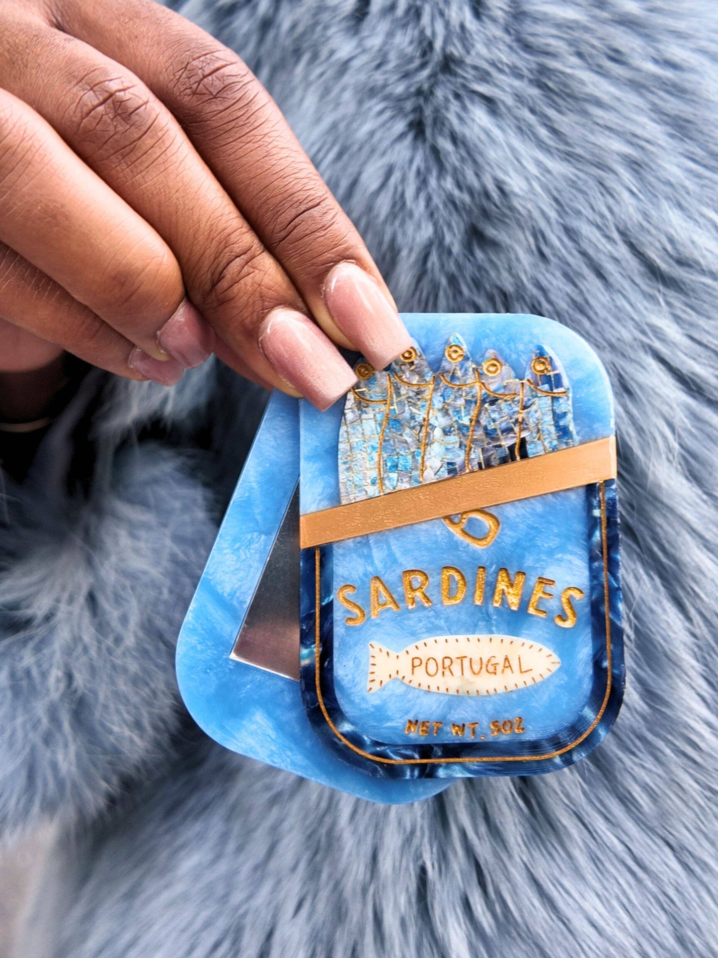 Sardines Compact Mirror