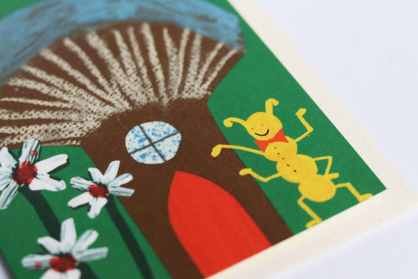 Home Sweet Home Mushroom House Card