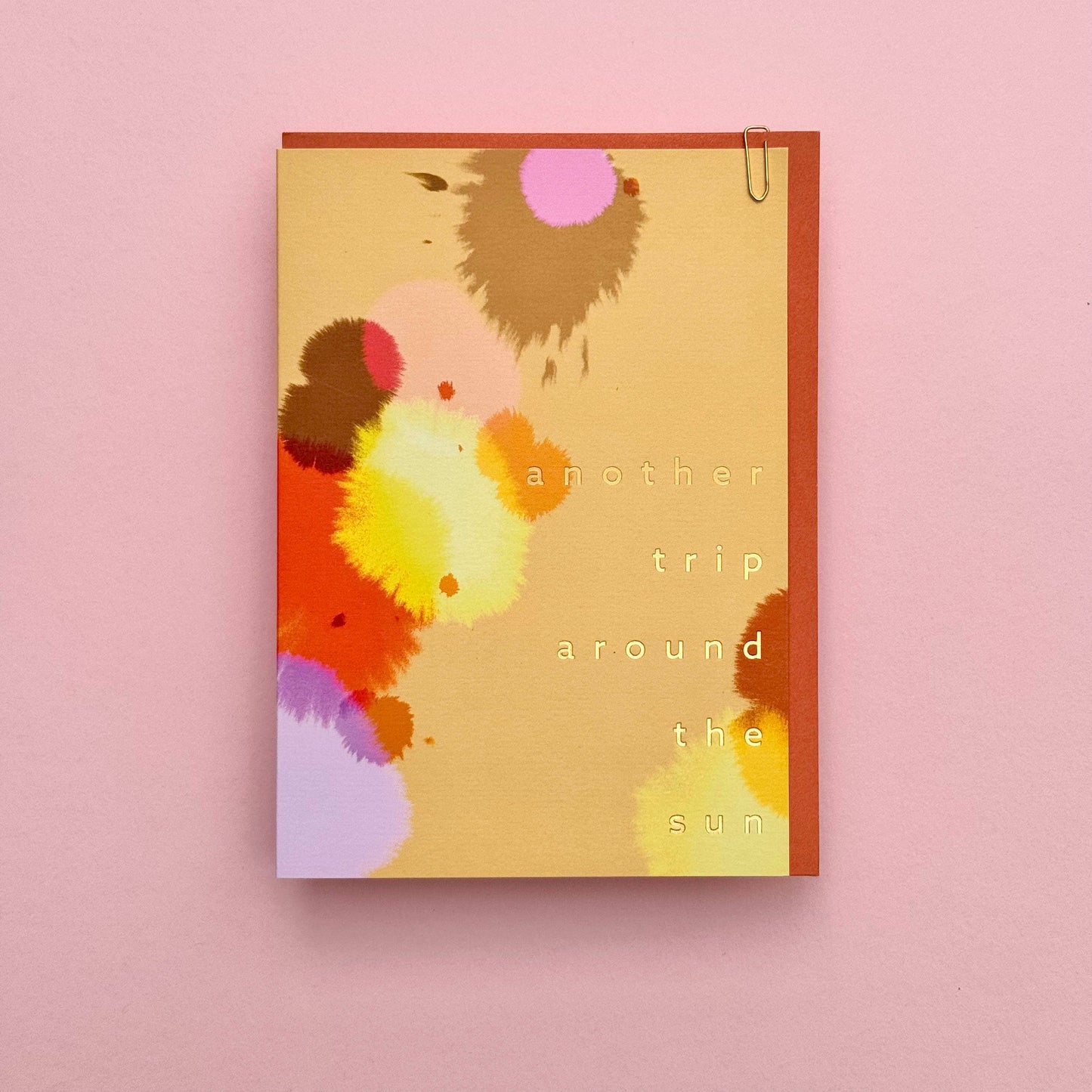 Galaxy Tie-Dye Birthday Card