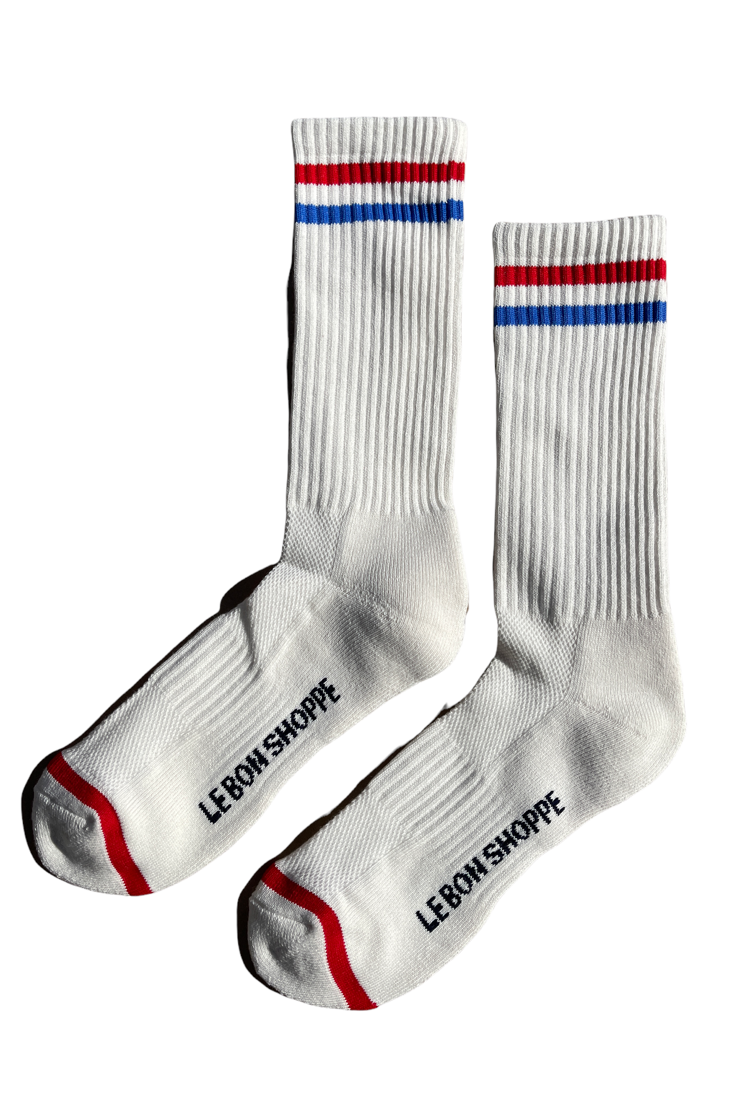 Extended Boyfriend Socks in Milk