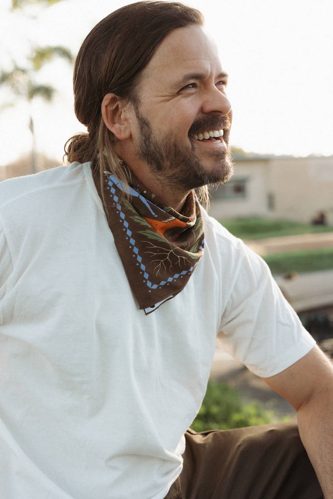 New Moon Organic Cotton Bandana