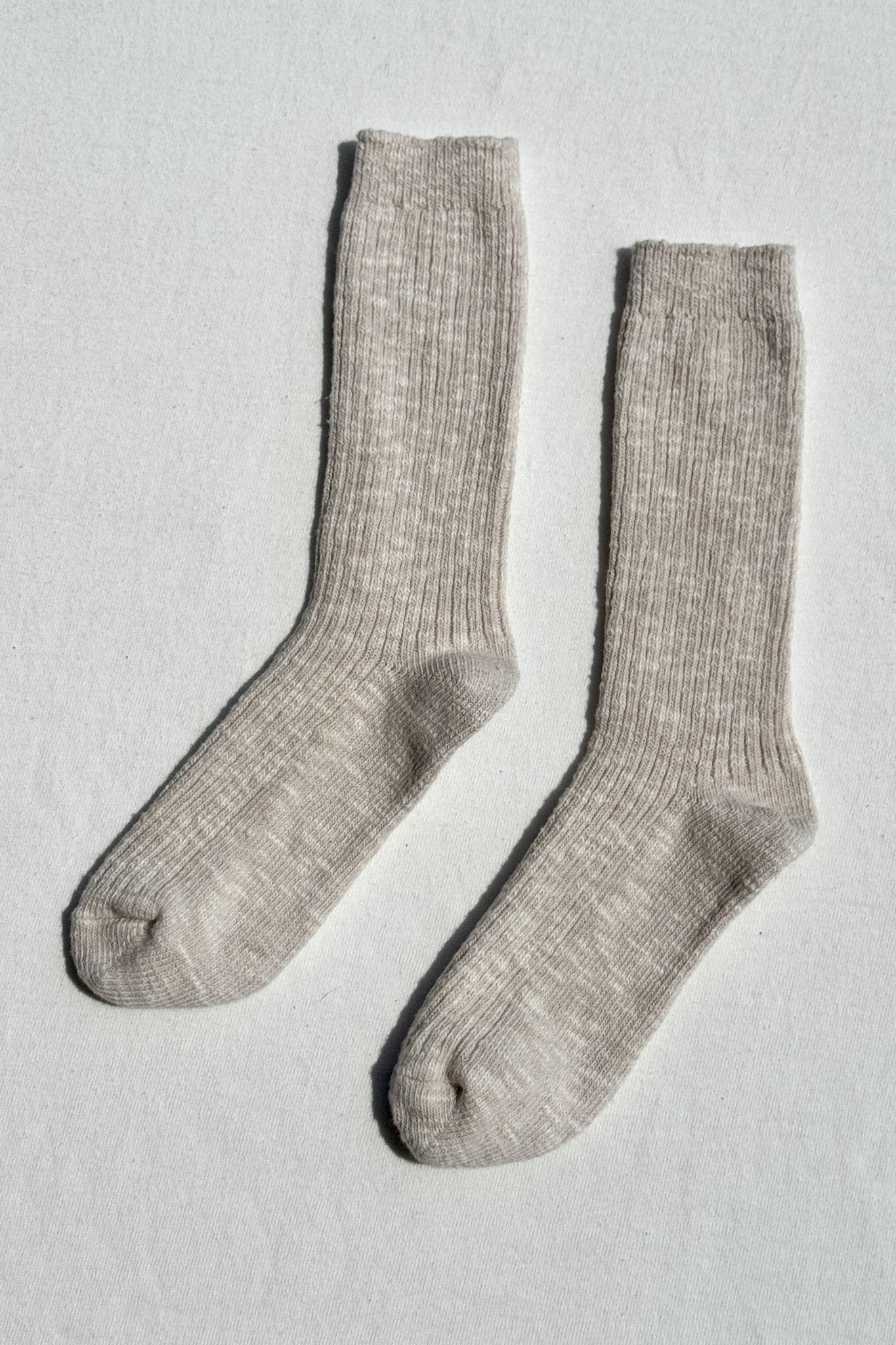 Cottage Socks in Oatmeal