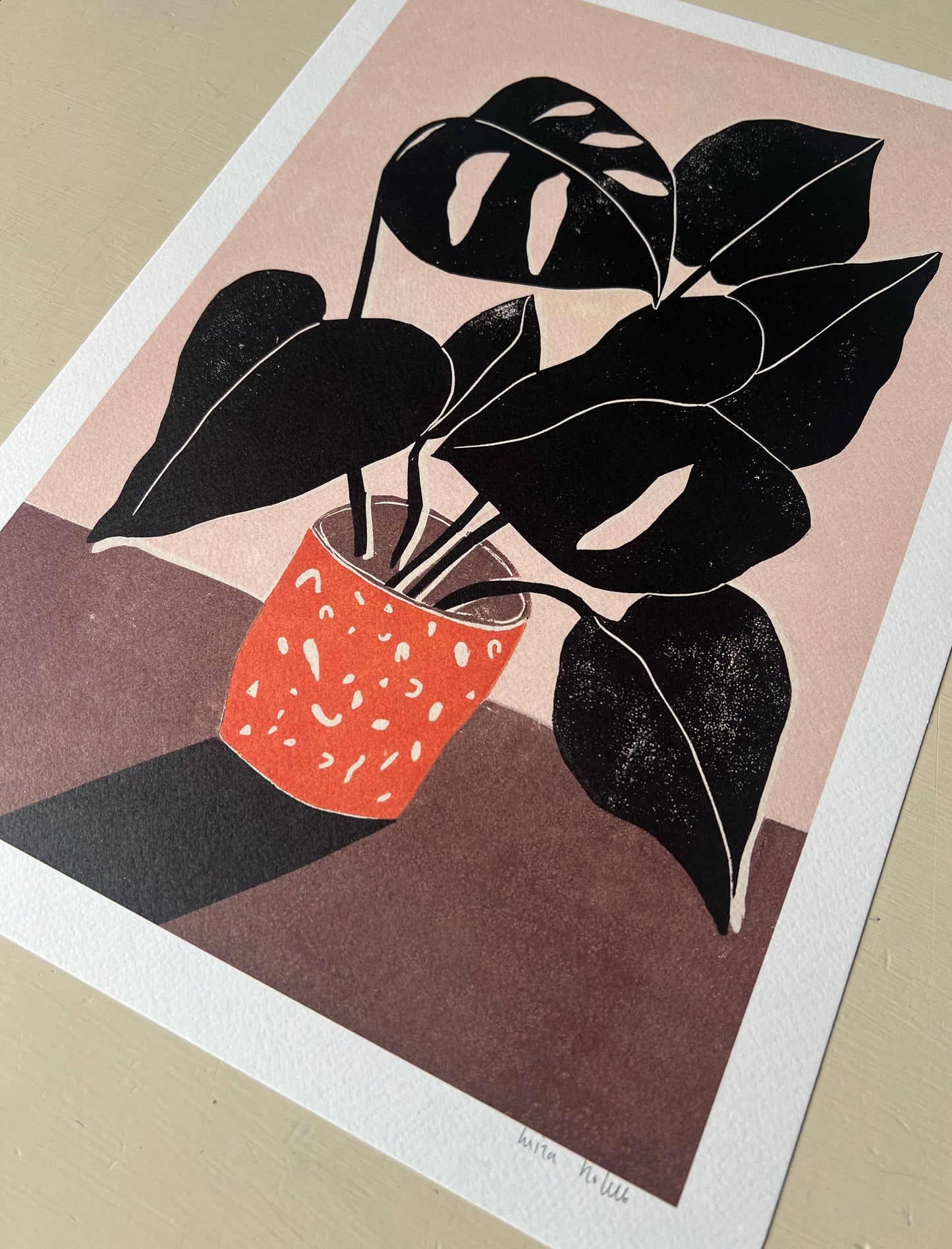 Monstera A3 Art Print