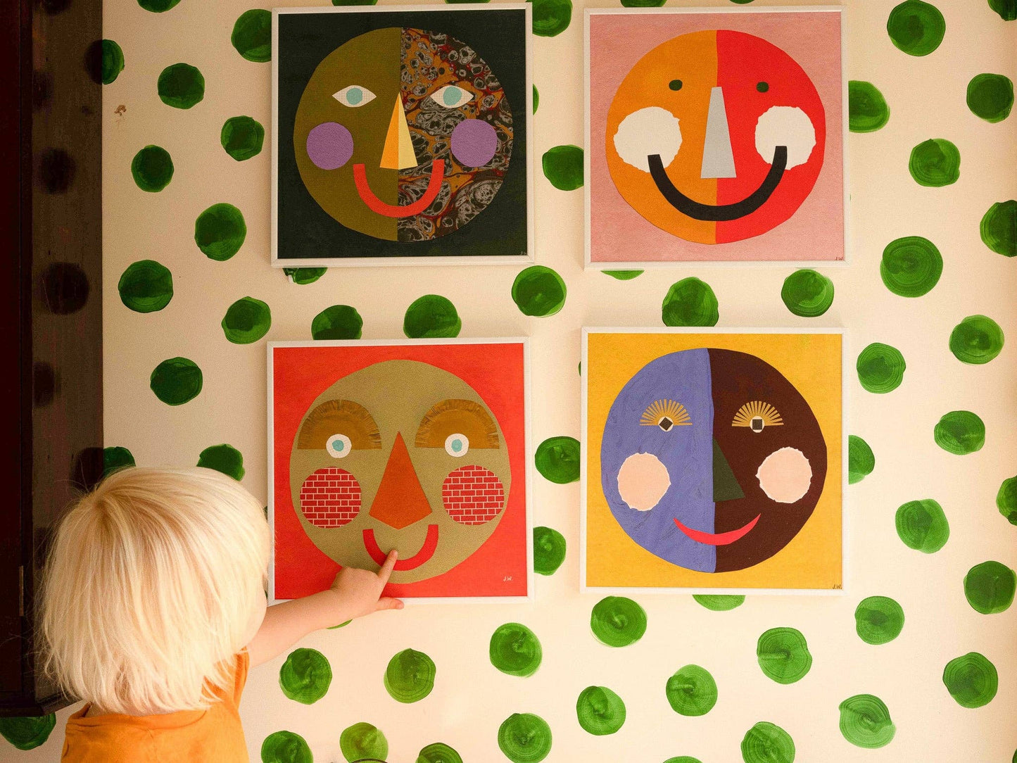 Desmond Duprie Smiley Face Print