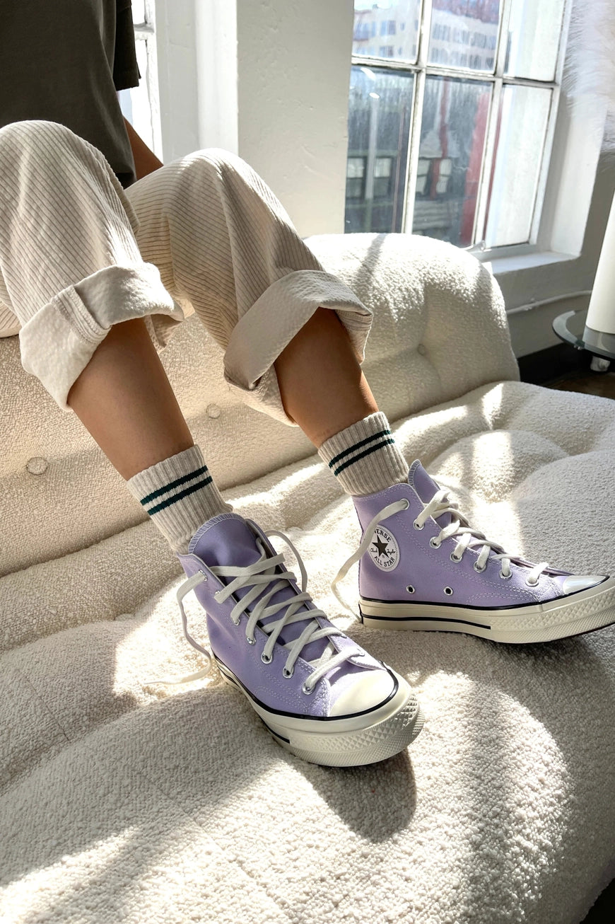 Boyfriend Socks in Oatmeal