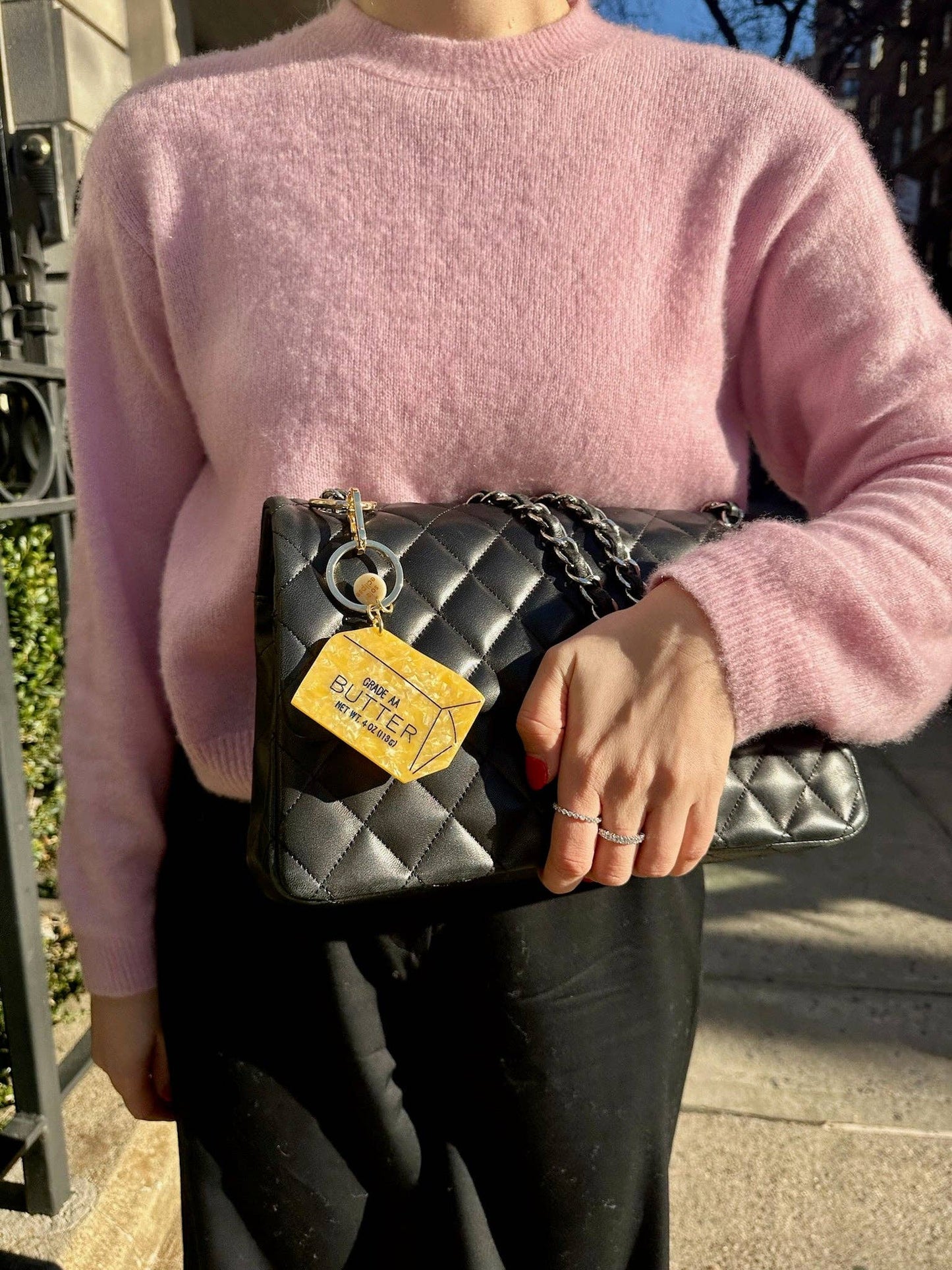 Butter Bag Charm & Keyring