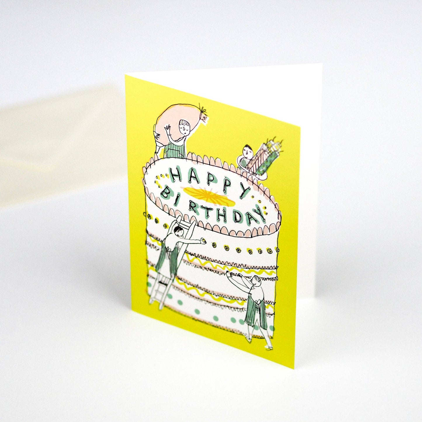 Massive Cake Birthday Card
