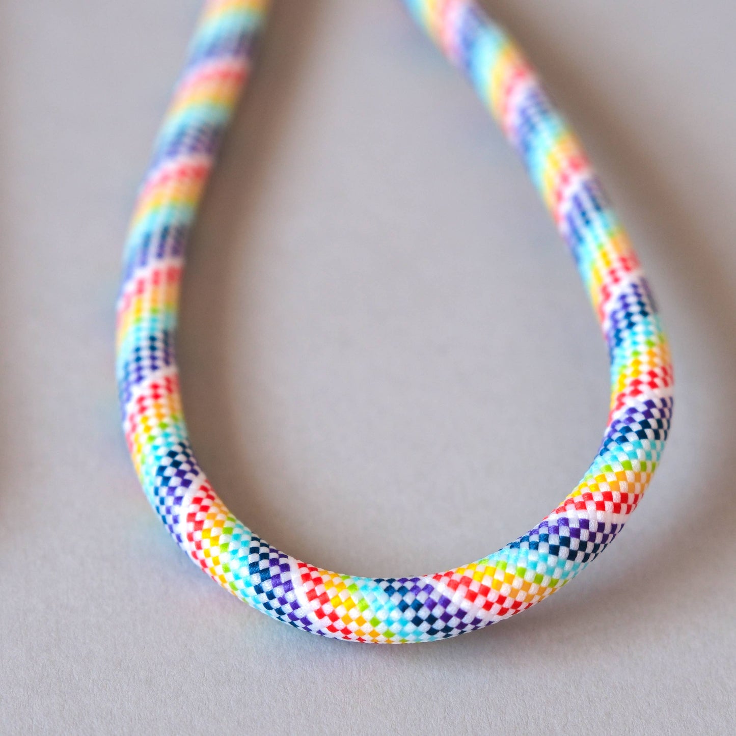 Crossbody Lanyard Phone Strap in Rainbow