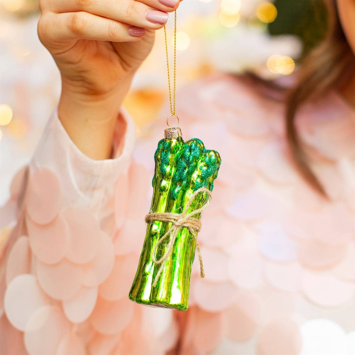 Asparagus Bundle Christmas Bauble