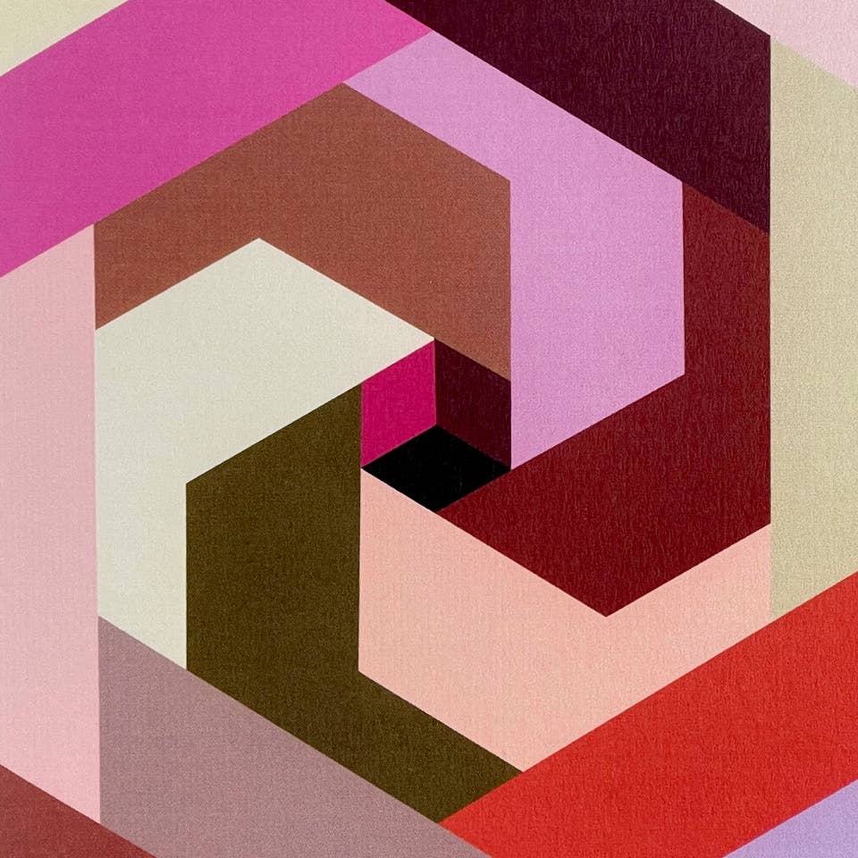 Puzzle Cube Greetings Card