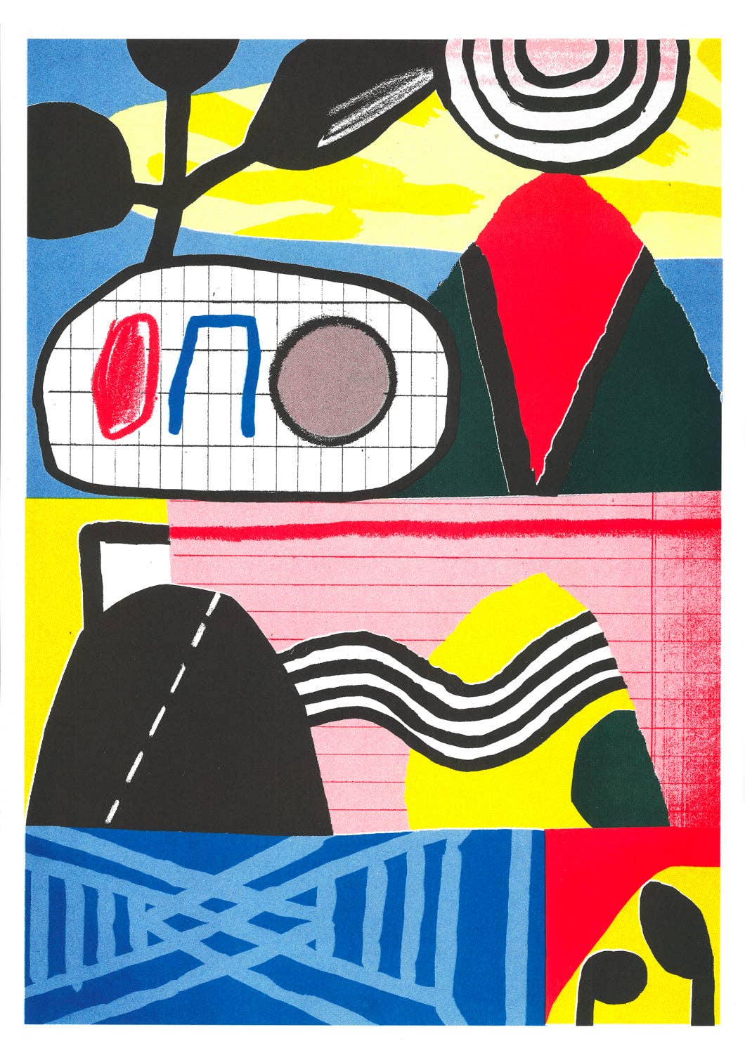 Culture du vivant 2 A3 Print by Atelier Bingo