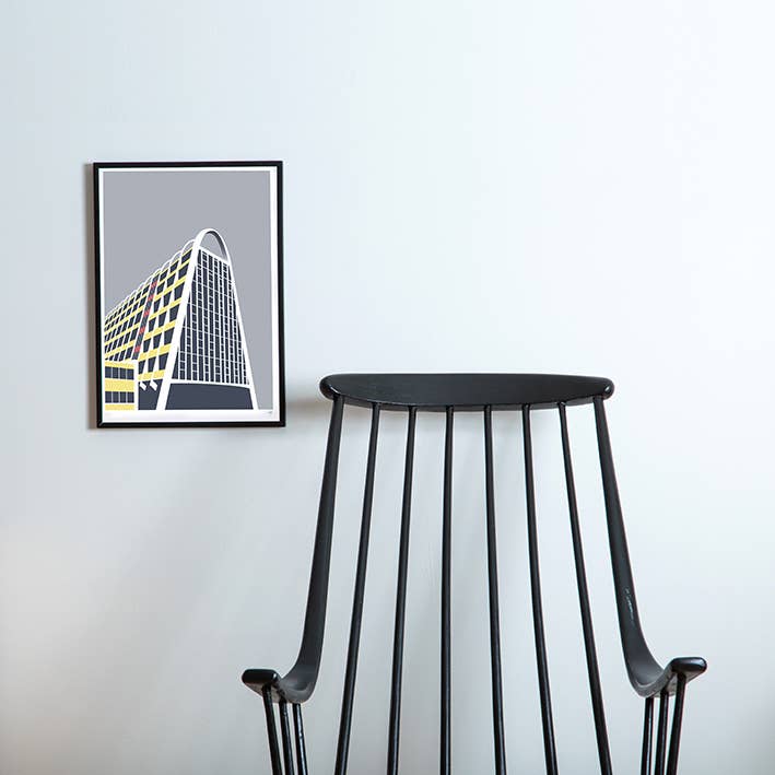 Toast Rack A3 Art Print
