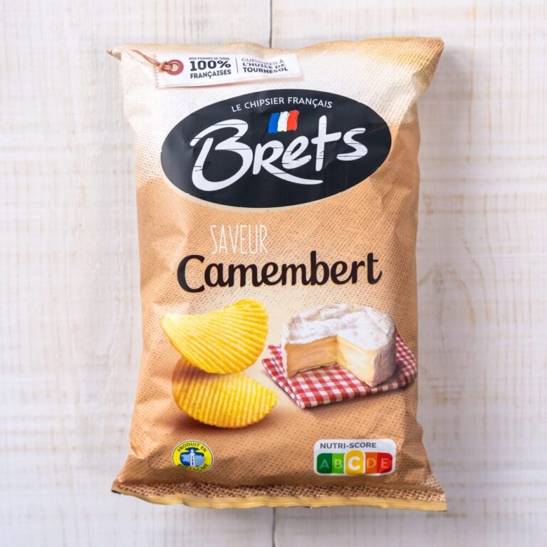 Brets Camembert Crisps 125g