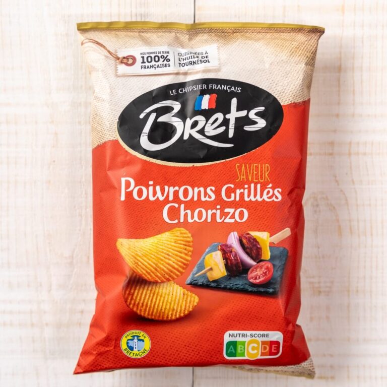 Brets Grilled Pepper & Chorizo Crisps 125g