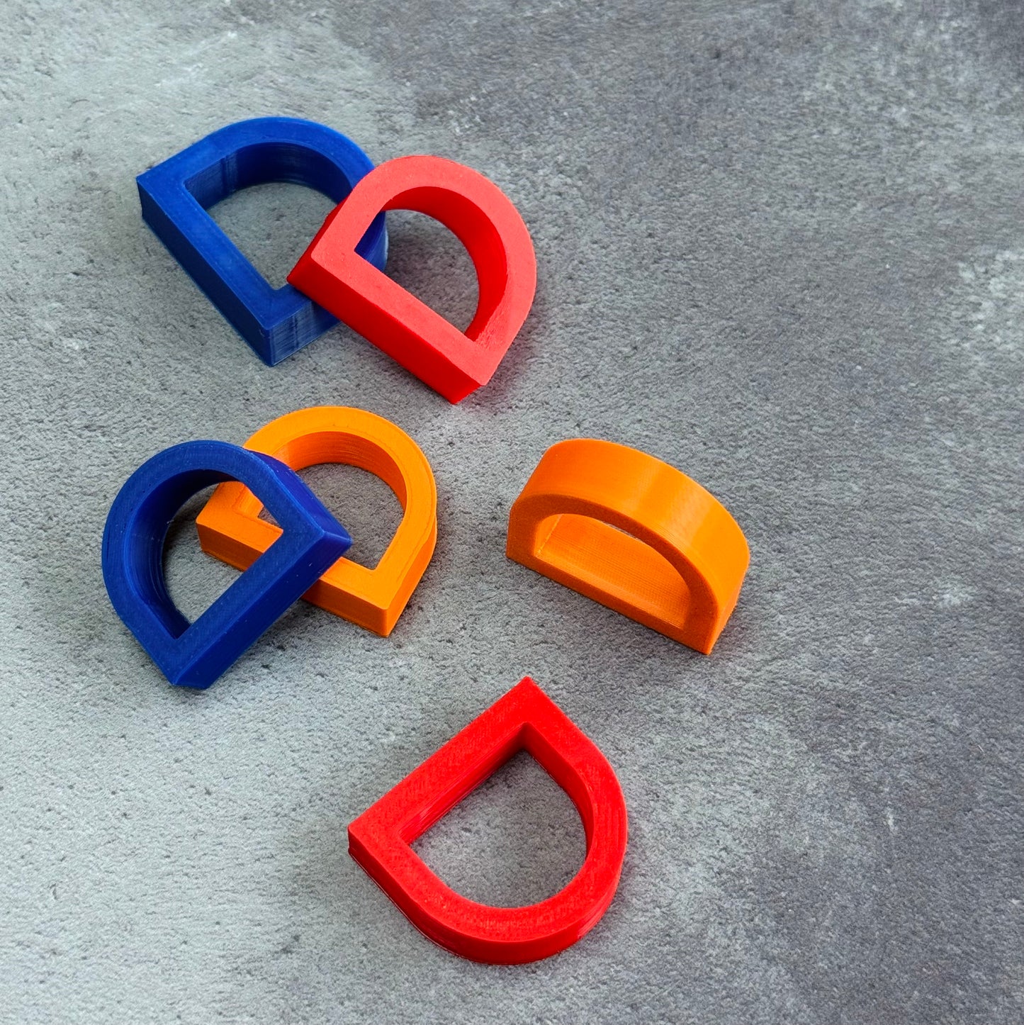 3D Printed Ring in Red
