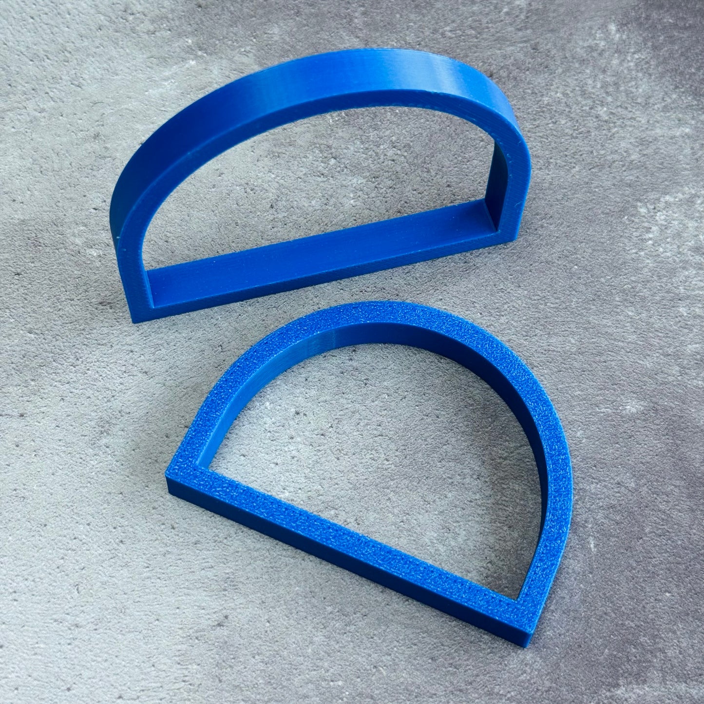 3D Printed Bangle in Cobalt Blue