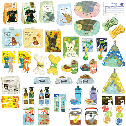Haco Dog Supplies Sticker Box