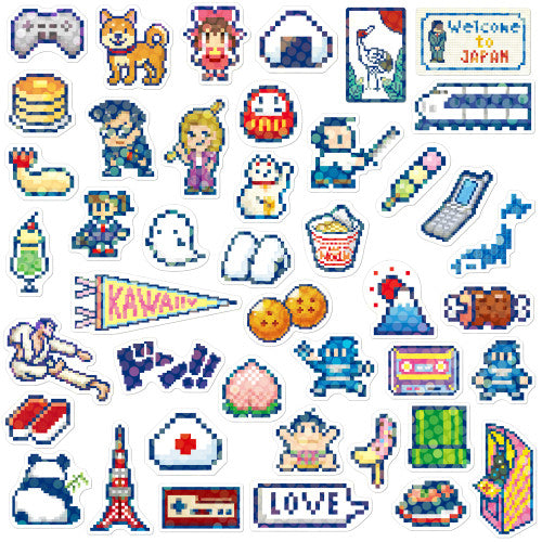 Haco Japanese Culture Sticker Box
