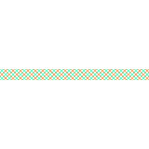 MT Washi Tape in Overlap Checkered Orange