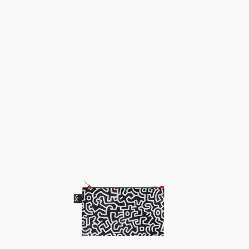 Keith Haring Untitled, Andy Mouse, New York Recycled Zip Pockets