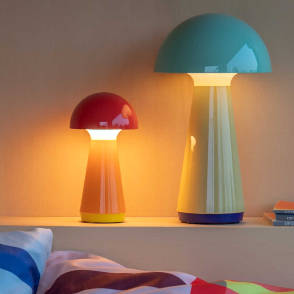 Table Lamp Bobbi in Coral