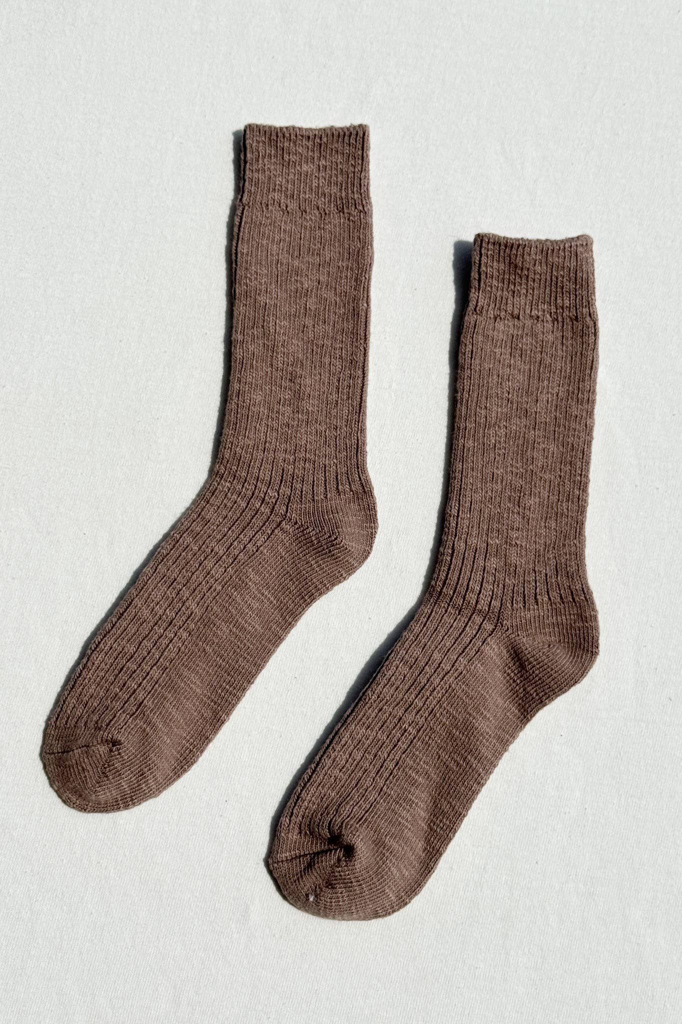 Cottage Socks in Flax