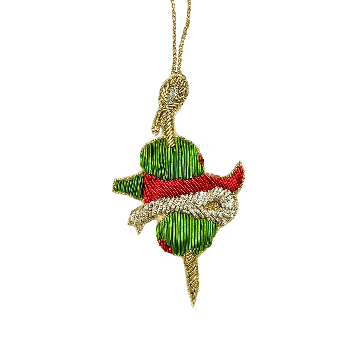 Gilda Embroidered Christmas Decoration