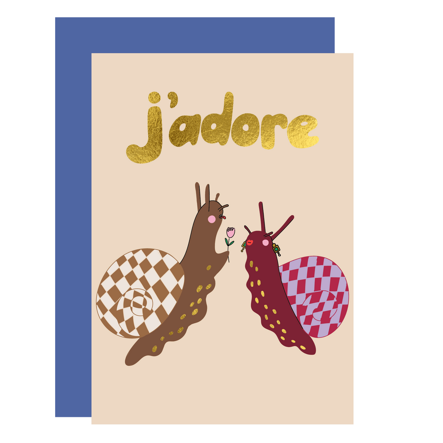 J'adore Greetings Card