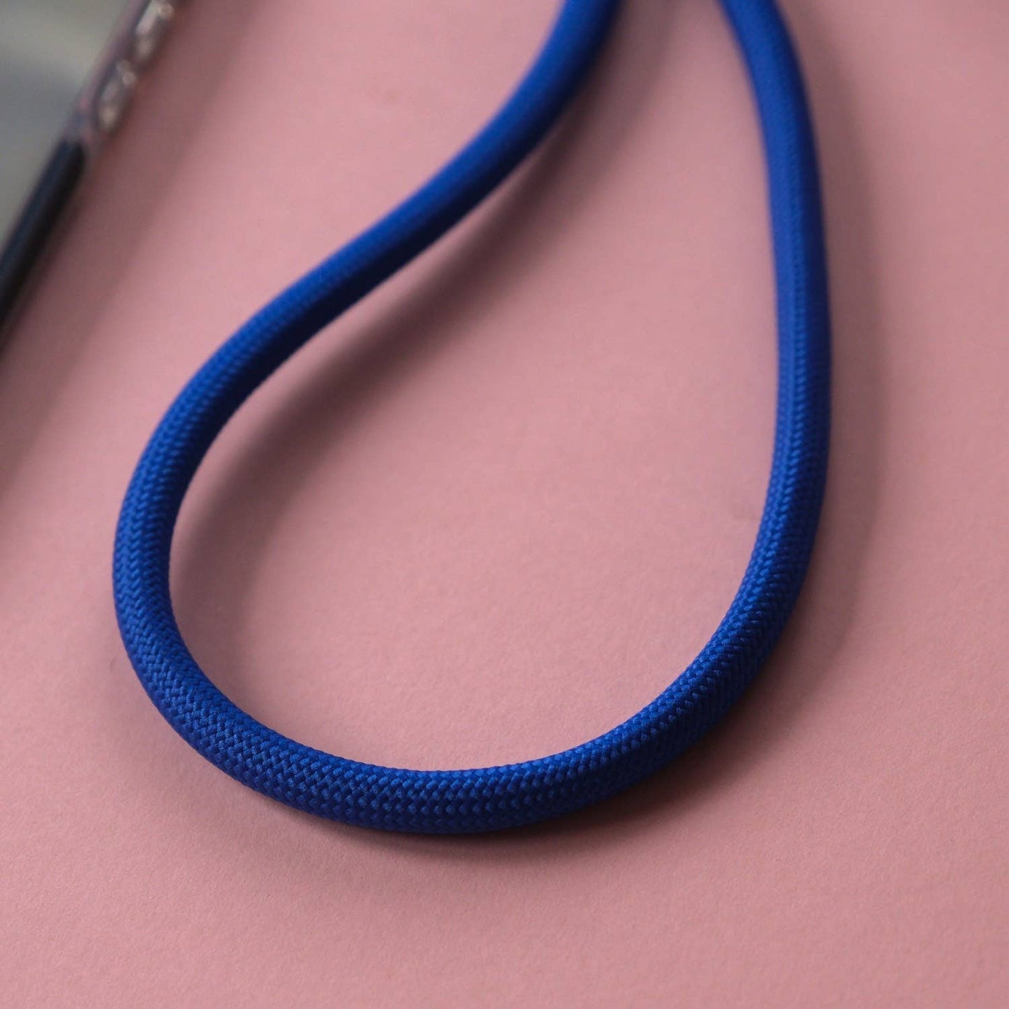 Crossbody Lanyard Phone Strap in Electric Blue