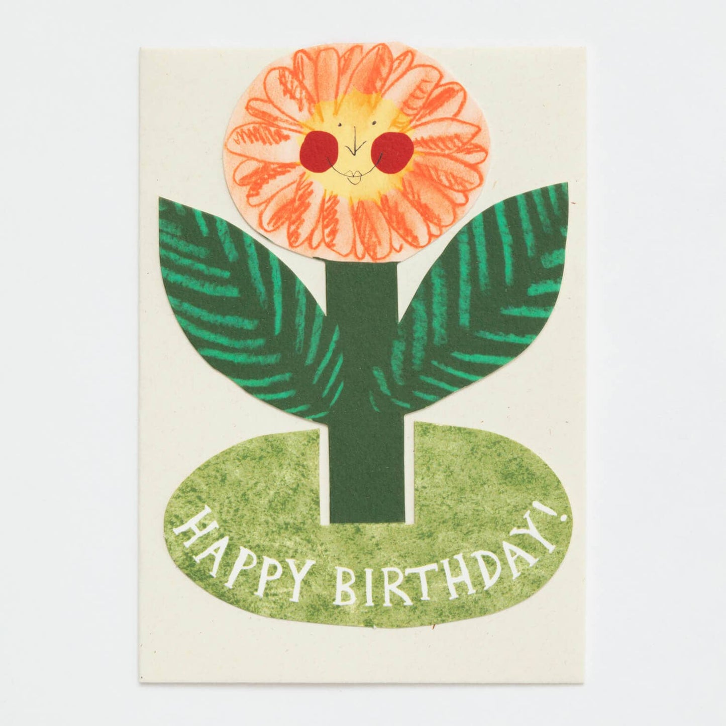 Happy Birthday Flower 3D Card