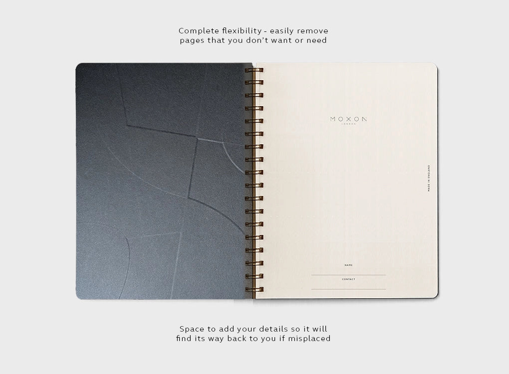 Form B5 Wirebound Notebook in Sage Green