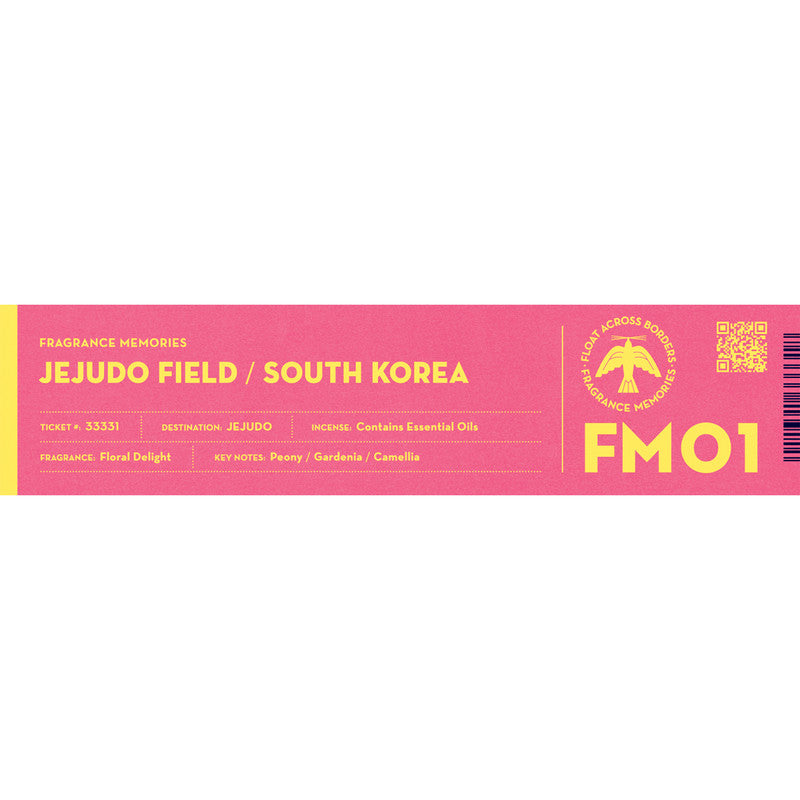 Fragrance Memories Japanese Incense - Jejudo Field