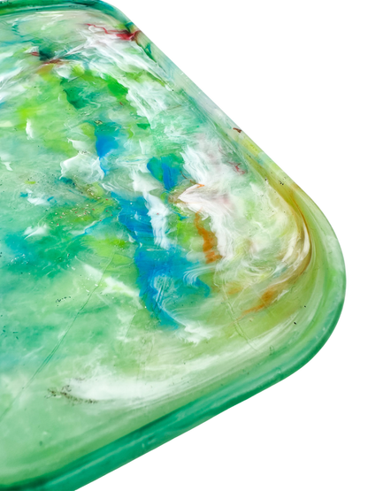 Green YE-O Recycled Plastic Tray