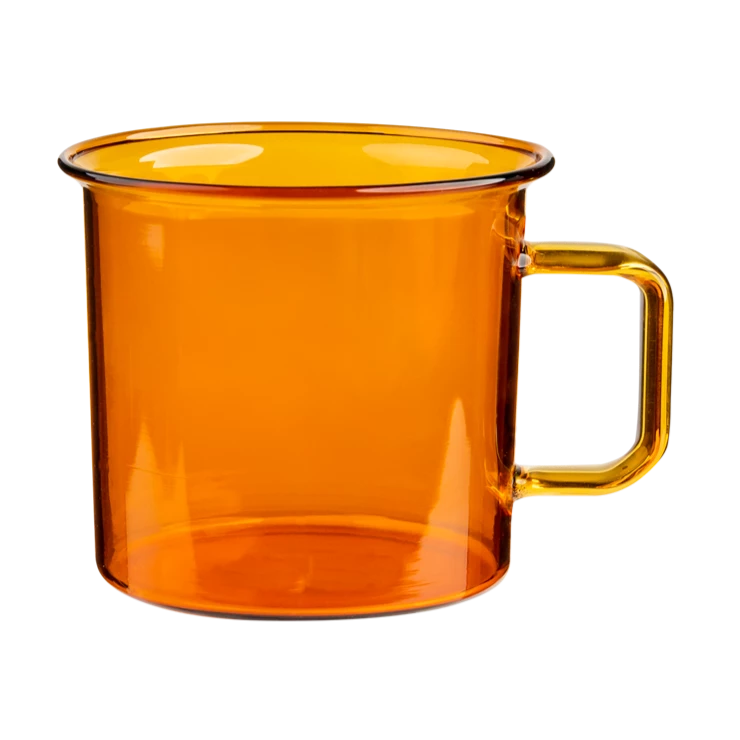 Glass Mug in Amber