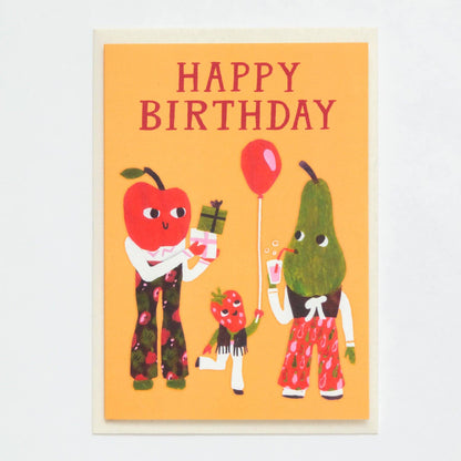 Fruity Happy Birthday Card