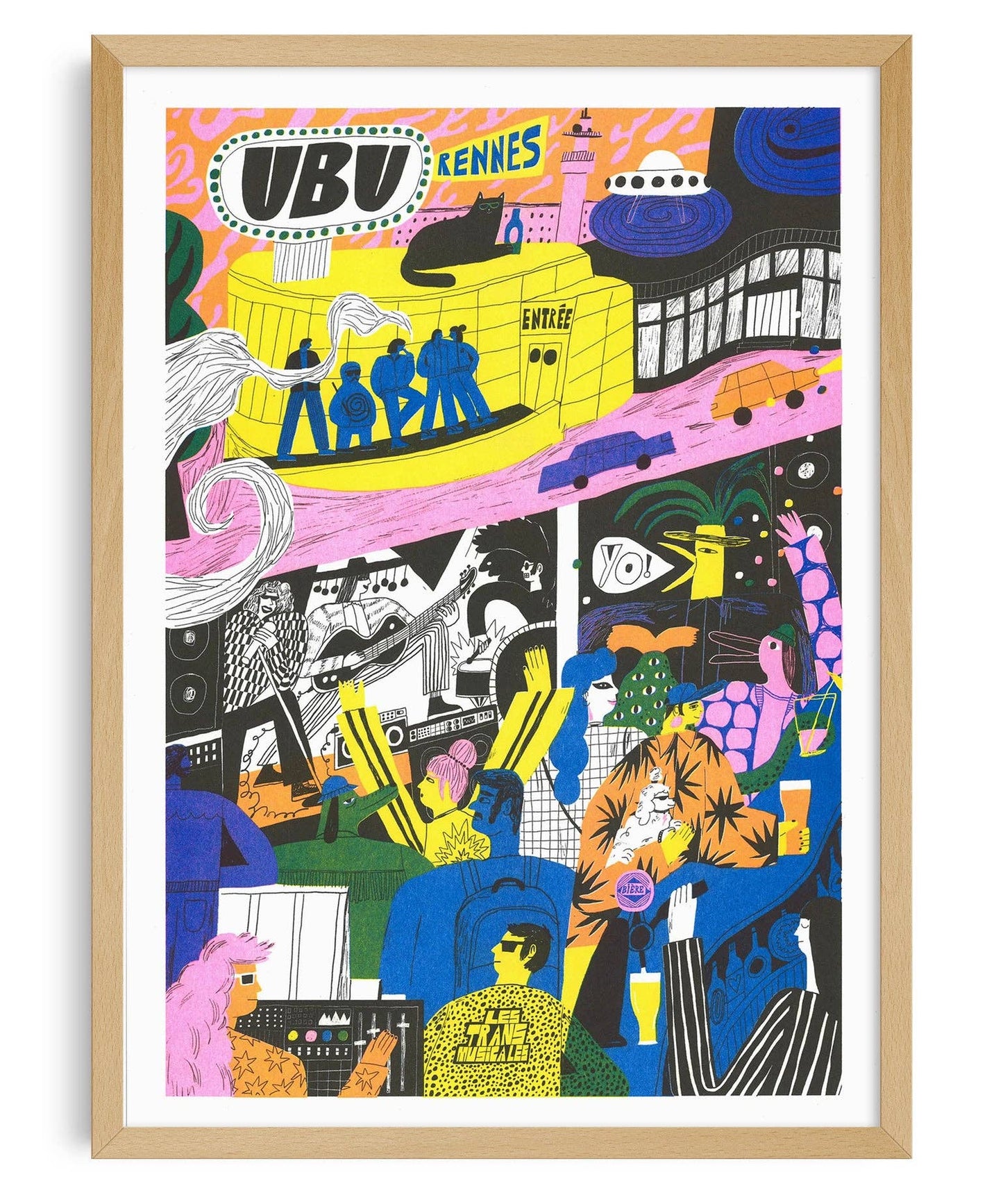 UBU A3 Print by Dans les Dents