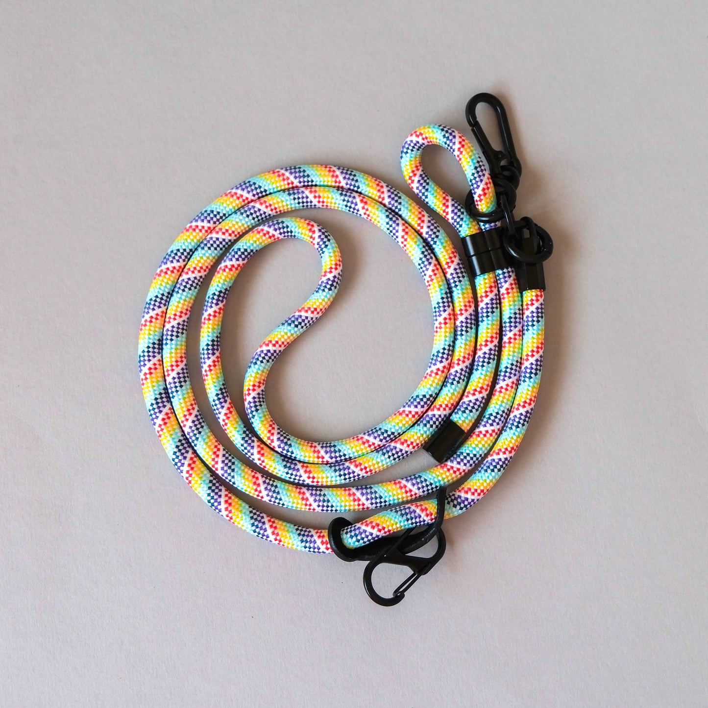 Crossbody Lanyard Phone Strap in Rainbow