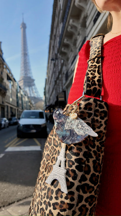 Pigeon Bag Charm & Keyring