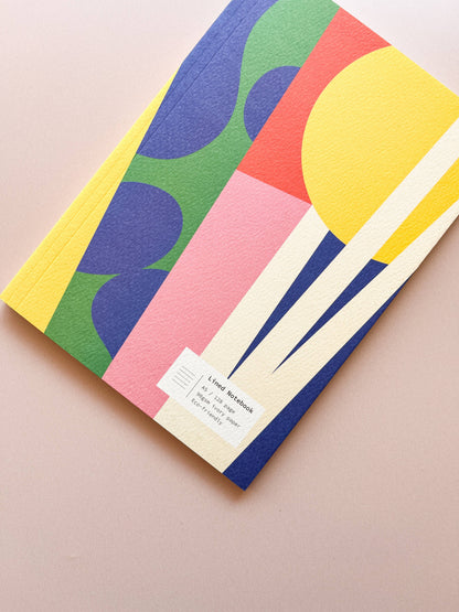 Claudia Lined Lay-Flat Notebook