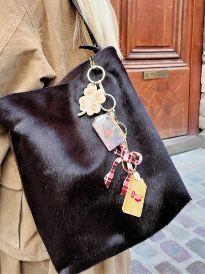 Coquette Bow Bag Charm & Keyring