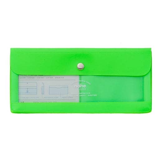 Wide General Purpose Case in Neon Green