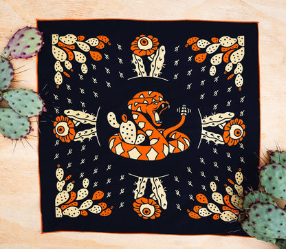 Cactus Dream Organic Cotton Bandana