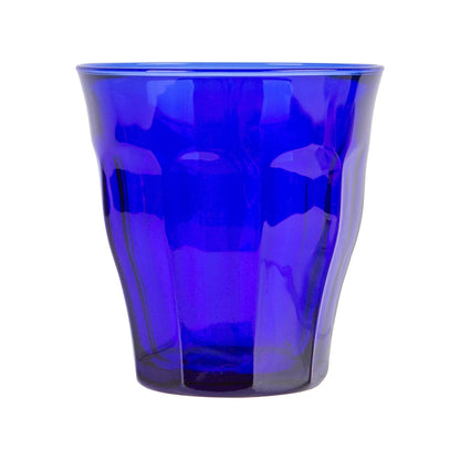 Picardie Glass Tumbler Sapphire