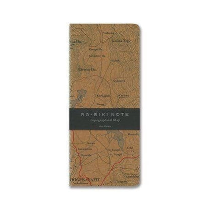 Ro-biki Note Topographical Plain Notebook