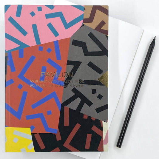 Maze A5 Foiled Notebook