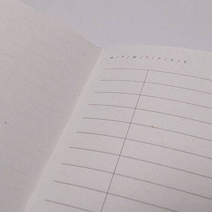 Form B5 Lay-Flat Notebook in Black