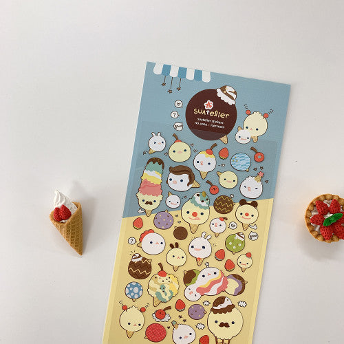 Suatelier Sticker Sheet Icecream